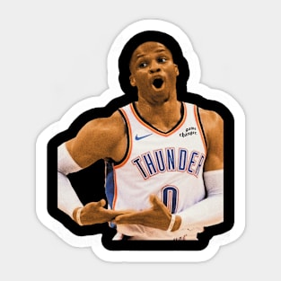 Russell Westbrook Rock The Baby Sticker